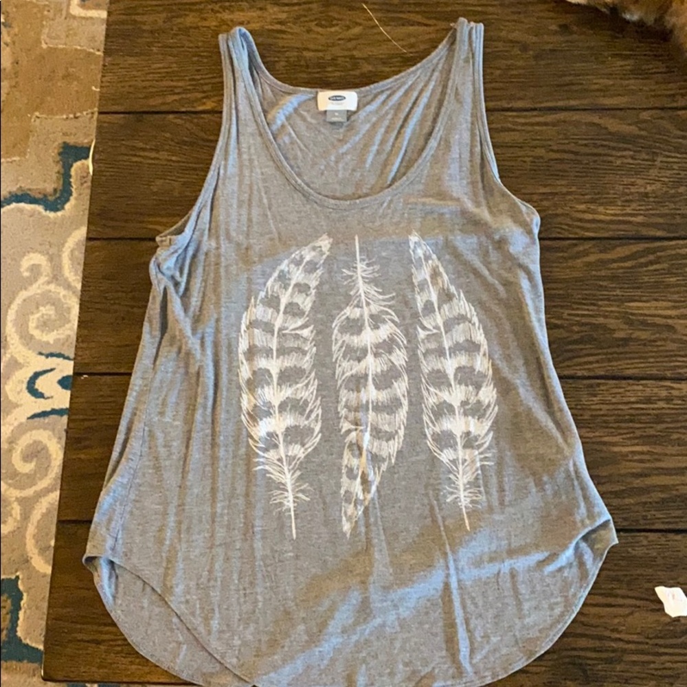 Feather tank top